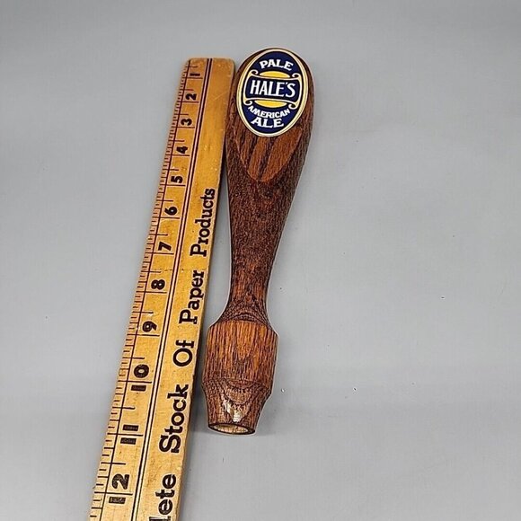 Vintage Seattle, Washington Hales Ale's Pale American Ale Beer Tap Handle - Picture 5 of 5